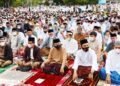 Bupati & Jajaran Forkopimda Selayar Shalat Idul Fitri di Lapangan Pemuda Benteng