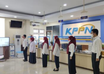 KPPN Benteng Ikuti Upacara Detik-detik Proklamasi Secara Virtual