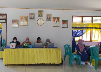 Kepala Desa Menara Indah Fasilitasi Kegiatan Vaksinasi Bagi Masyarakatnya