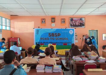 Road To SchooL, SBSP Kampanyekan Bebas Plastik Di SMA Negeri 2 Selayar