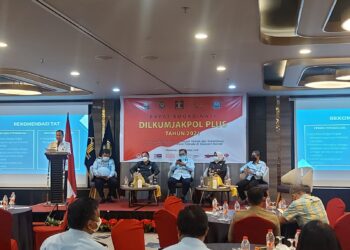 Kepala Rutan Selayar Ikuti Rakor Dilkumjakpol Plus Tahun 2021