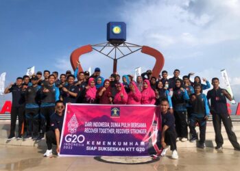 Semarakkan KTT G20, Rutan Selayar Gelar Jalan Sehat