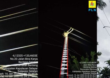 Listrik Padam Beberapa Kali Minggu Malam, Ini Penjelasan PLN ULP Selayar