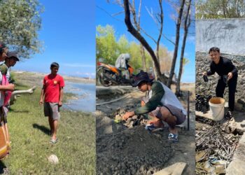 ULPLTD Selayar Tanam Bibit Mangrove di Kawasan Kampung Penyu