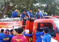 Tugas Pemadam Kebakaran Selayar Diambil Alih Sementara Personel Sat Pol PP