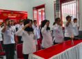 Karutan Selayar dan Jajaran Ikuti Apel Awal Tahun 2024 Secara Virtual