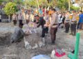 Polres Kepulauan Selayar Gelar Upacara Pemakaman Jenazah Alm. Bripka Demma Talli