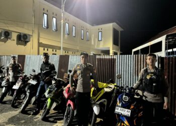 Hendak Balapan Liar, 15 Unit Roda Dua Diamankan Sat Sabhara Polres Selayar, Ada dari Luar Daerah