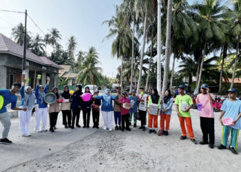 SMPN Batangmata Selayar Gelar Jalan Santai Sumpah Pemuda