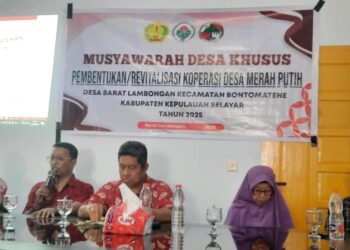 Koperasi Merah Putih Desa Barat Lambongan Resmi Dibentuk, Usaha dari Apotek, Simpan Pinjam, hingga Cold Storage