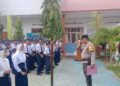 Polsek Bontomatene Sosialisasikan PPDB SMA Kemala Taruna Bhayangkara dan Operasi Zebra 2025 ke Siswa SMP