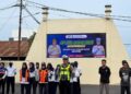 Polantas Mappatabe, Polres Selayar Gelar Apel Bersama Dishub, Ojol dan Kurir