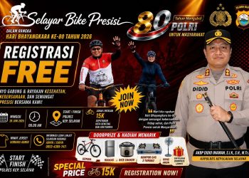Siapkan Doorprize Menarik, Kapolres Ajak Warga Ikuti Sepeda Santai “Selayar Bike Presisi” 28 Juni 2026